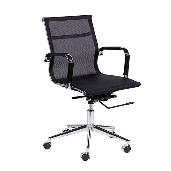 Ghế nhân viên xoay lưới lưng thấp DPD09