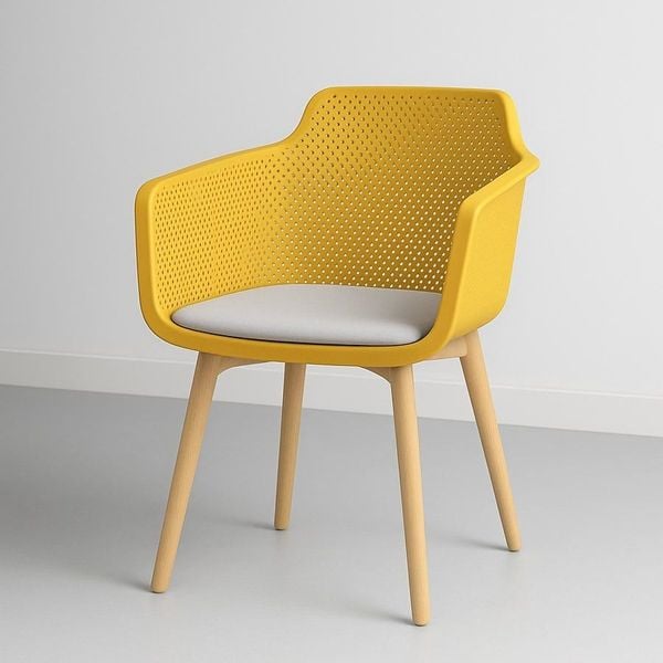 Ghế nhựa đúc nguyên khối S3062C