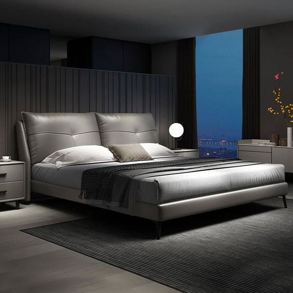 Giường ngủ bọc da cao cấp William