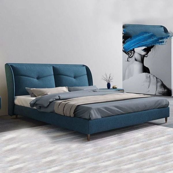 Giường ngủ bọc da độ bền cao