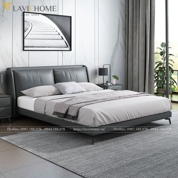 Giường ngủ bọc da Napoleon