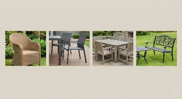 so sánh các chất liệu nội thất ngoài trời