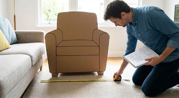 Chọn kích thước nội thất phù hợp với phòng khách