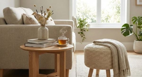 Bàn bên sofa phòng khách