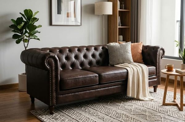 Ghế sofa da giá rẻ Simili
