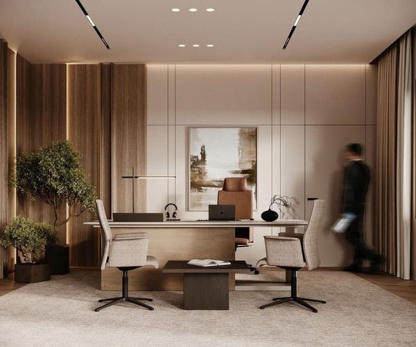 Thiết kế phòng giám đốc tiêu chuẩn