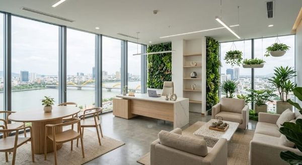 Thiết kế phòng giám đốc phong cách mở
