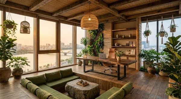 Thiết kế phòng giám đốc Eco
