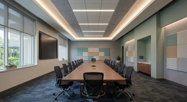 Tiêu chuẩn thiết kế phòng họp về màu sắc