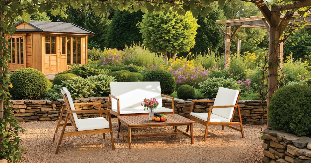 Bộ Bàn Ghế Trà Sofa Gỗ