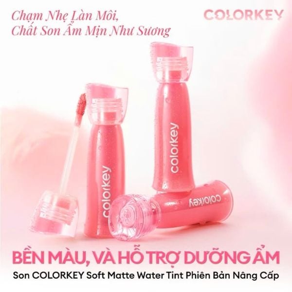 Son Tint Lì Colorkey Soft Matte Water Tint