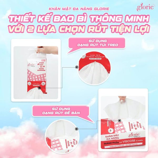 khăn lau đa năng glorie