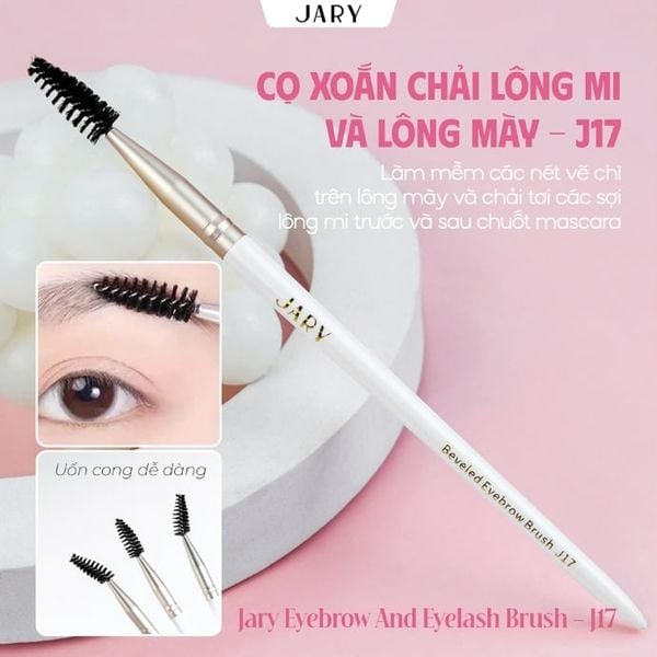 Cọ Xoắn Chải Lông Mi Và Mày Jary Eyebrow And Eyelash Brush