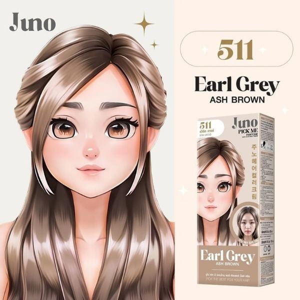 Thuốc Nhuộm Tóc Juno Pick Me Pantone Hair Color Milk Cream