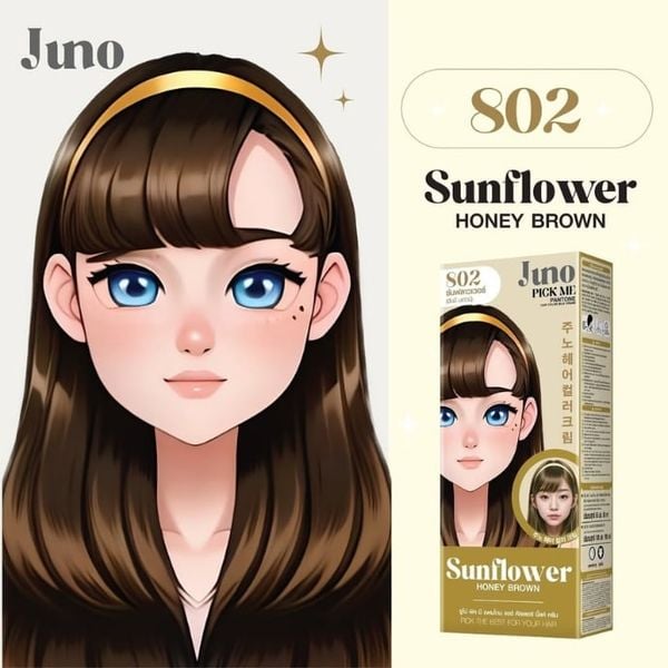 Thuốc Nhuộm Tóc Juno Pick Me Pantone Hair Color Milk Cream