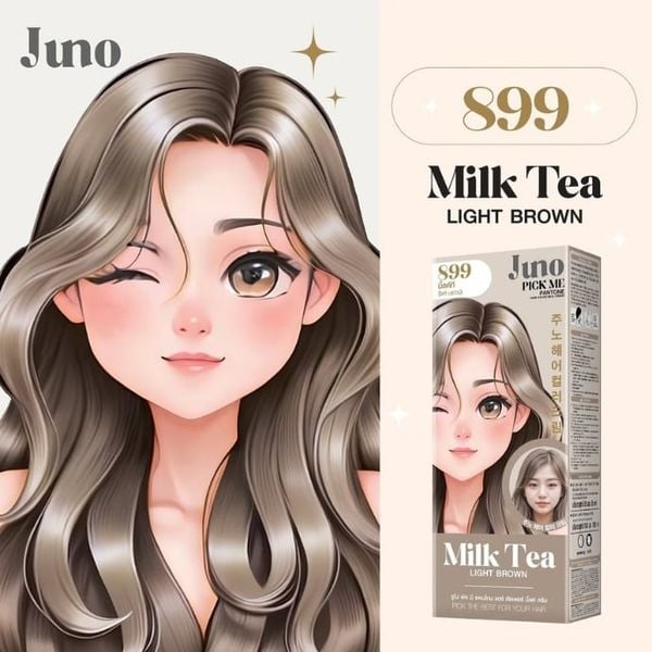 Thuốc Nhuộm Tóc Juno Pick Me Pantone Hair Color Milk Cream