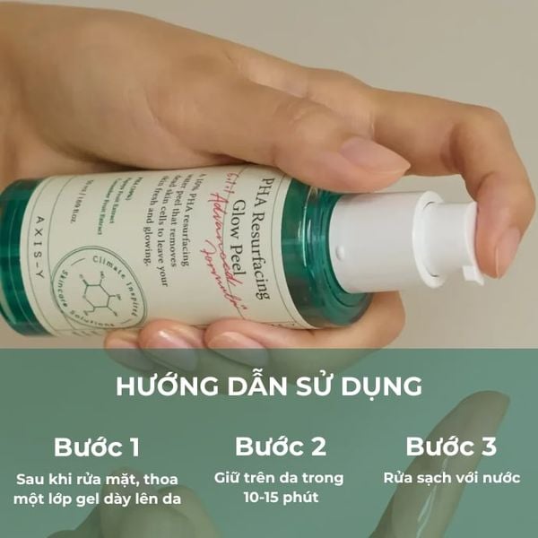 Gel Tẩy Tế Bào Chết Axis-Y PHA Resufacing Glow Peel