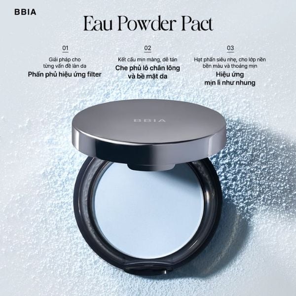 Phấn Phủ Hiệu Chỉnh Sắc Da & Làm Mờ Lỗ Chân Lông BBia Eau Powder Pact