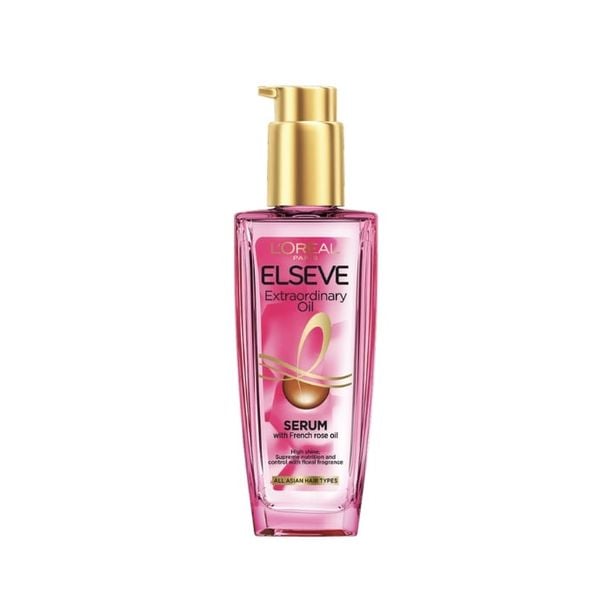 Dầu Dưỡng Tóc Chiết Xuất Hoa Hồng L’Oréal Elseve Extraordinary Oil Serum With French Rose Oil