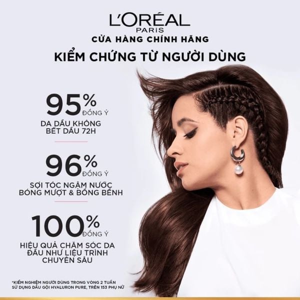 Dầu Xả Loreal Elseve 72H Hyaluron Conditioner