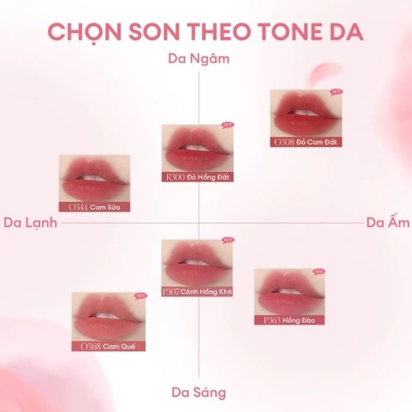 Son Tint Lì Colorkey Soft Matte Water Tint