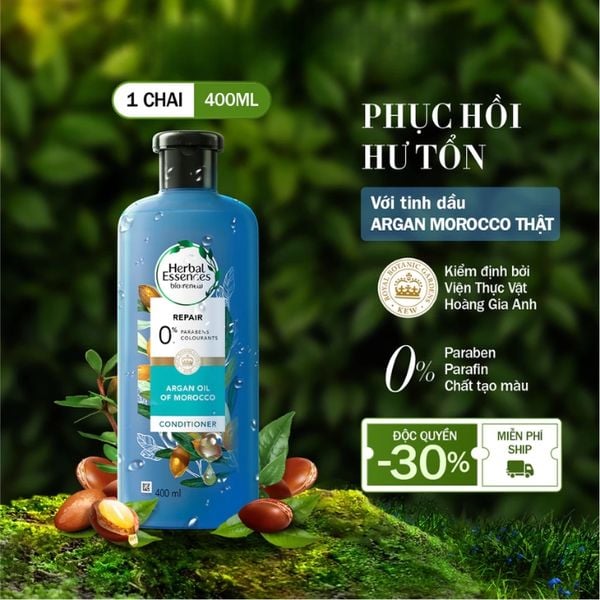 Dầu Xả Phục Hồi Tư Tổn Herbal Essences Argan Oil Of Morocco Conditioner