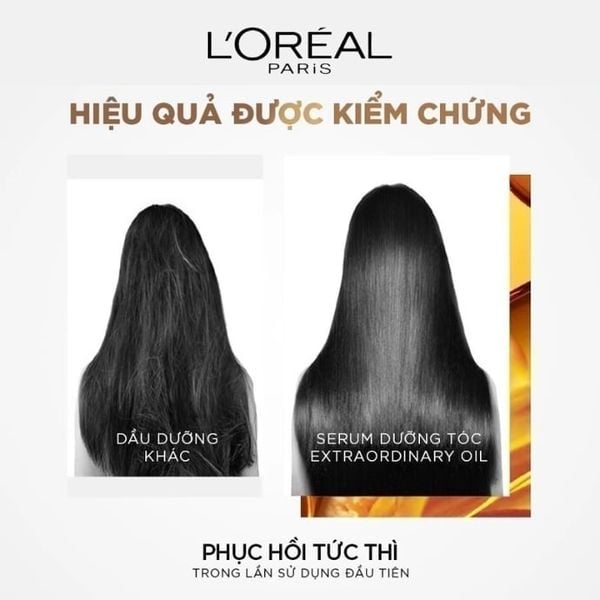 Dầu Dưỡng Tóc Chiết Xuất Hoa Hồng L’Oréal Elseve Extraordinary Oil Serum With French Rose Oil