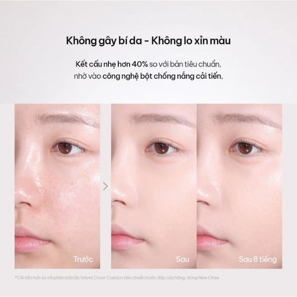 Bộ Phấn Nước Espoir Be Velvet Cover Cushion SPF42 PA++ Special Set Refil + Cheek Keyring