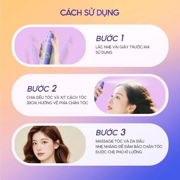 Gội Đầu Khô Phồng Tóc Grace and Glow (Mẫu Mới)