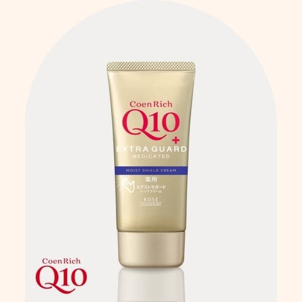 Kem Dưỡng Da Tay Kose Coen Rich Q10+ Extra Guard Moist Shield Cream
