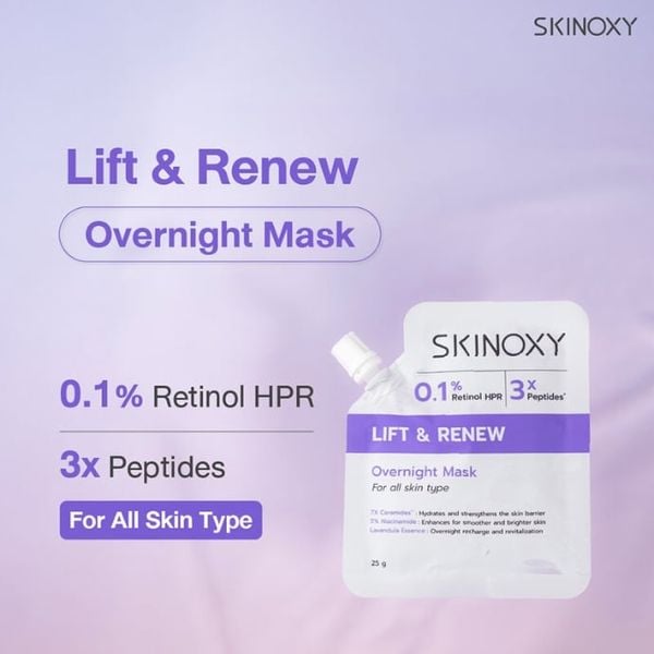 Mặt Nạ Dưỡng Skinoxy Lift & Renew Overnight Mask