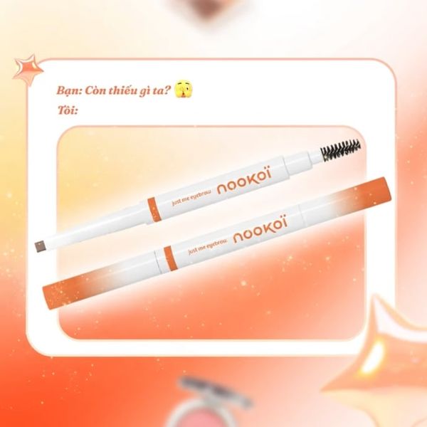 Chì Kẻ Mày Nookoi Just Me Eyebrow