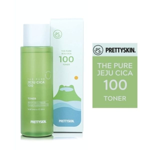 Nước Hoa Hồng PrettySkin The Pure Jeju Cica 100 Toner