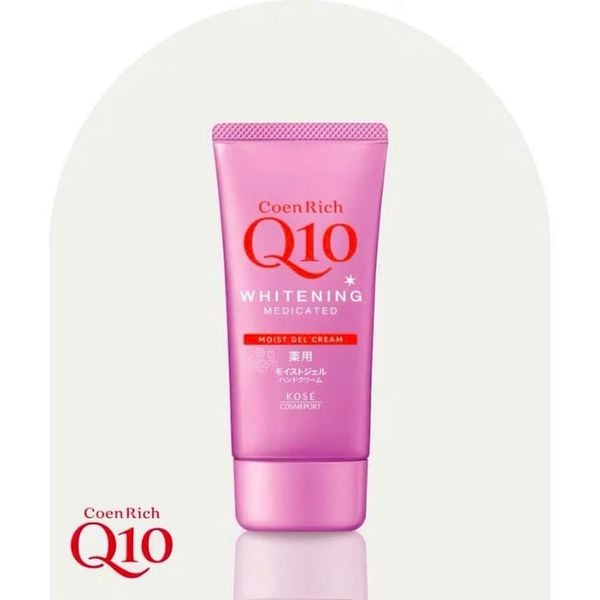 Gel Dưỡng Da Tay Kose Coen Rich Q10 Whitening Moist Gel Cream