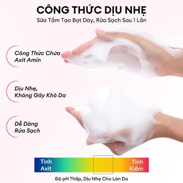 Gel Tắm Colorkey Rose Rose Crush Perfumed Brightening Shower Gel