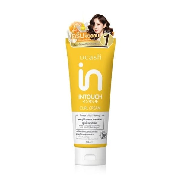 Kem Dưỡng Và Giữ Nếp Cho Tóc Dcash Intouch Butter Milk And Honey Curl Cream
