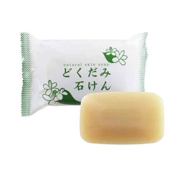 Xà Phòng Chinoshio Dokudami Diếp Ca Dokudami Natural Skin Soap