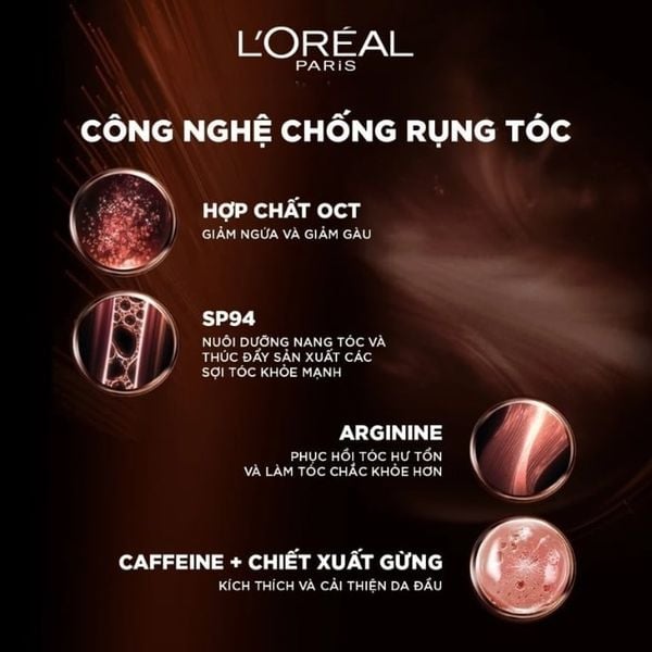 Dầu Gội Giảm Rụng Tóc Loreal Paris Full Resist Purifying Shampoo