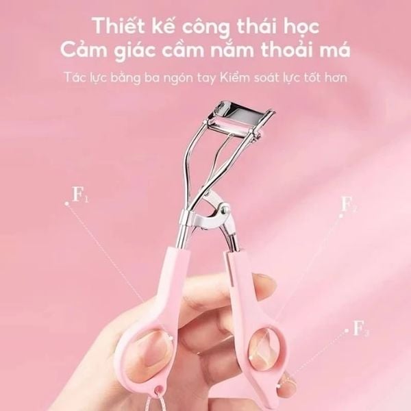 Bấm Mi Góc Rộng Kèm Đệm Ukiss