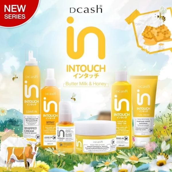 Xịt Dưỡng Tóc Dcash Intouch Butter Milk And Honey Spray Conditioner