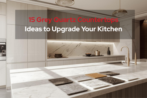 15 Grey Quartz Countertops Ideas to Upgrade Your Kitchen – VICCORP