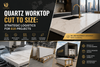 Quartz worktop cut to size: Strategic logistics for B2B projects