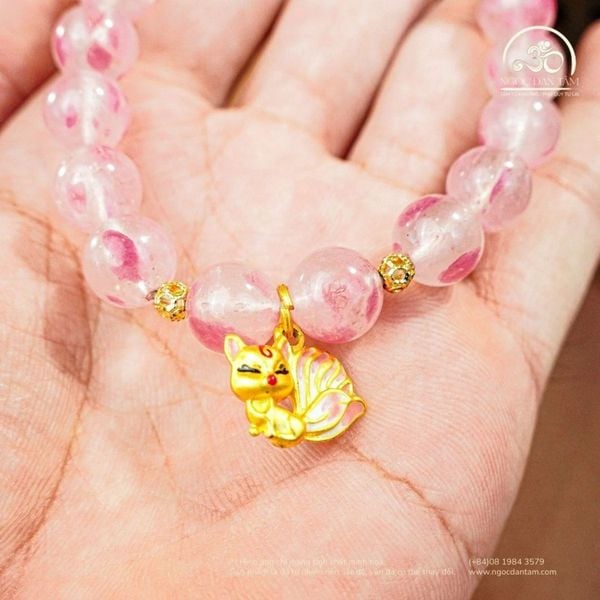 Cách phối charm tình duyên bạc mạ vàng