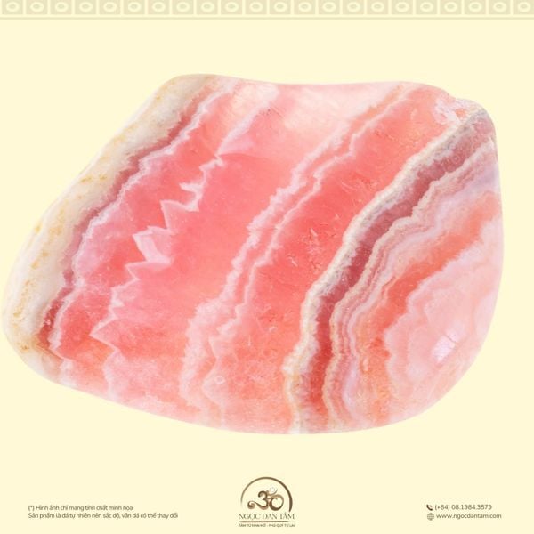 Cấu trúc đá đào hoa Rhodochrosite