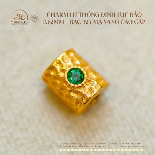 Charm Lu Thống Đính Lục Bảo