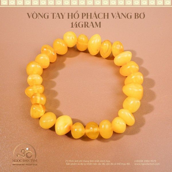 Vòng tay Hổ Phách tặng bố mẹ dịp Vu Lan