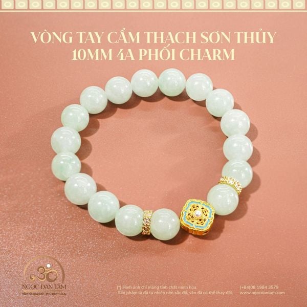 Vòng tay Cẩm Thạch tặng mẹ dịp Vu Lan