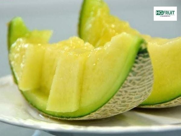Dưa Musk Melon có ruột màu xanh lục bảo