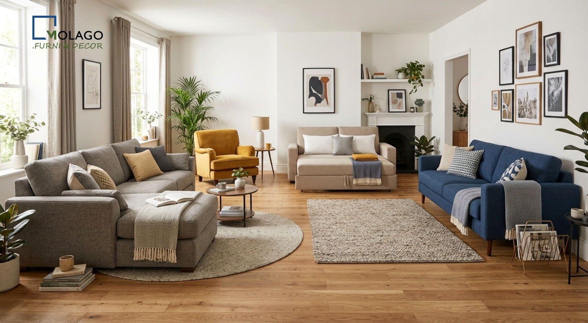 Cách Chọn Sofa Phòng Khách Theo Diện Tích & Nhu Cầu