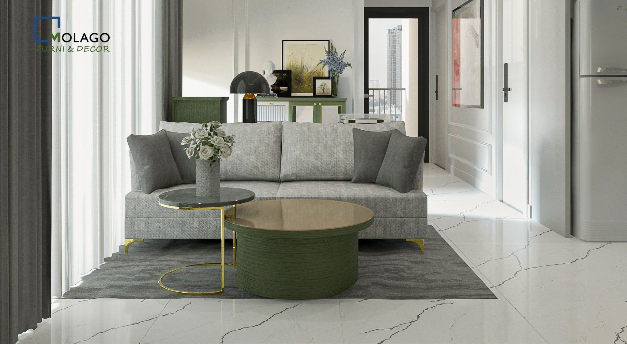 Cách Chọn Màu Sofa Phòng Khách Theo Diện Tích & Phong Cách